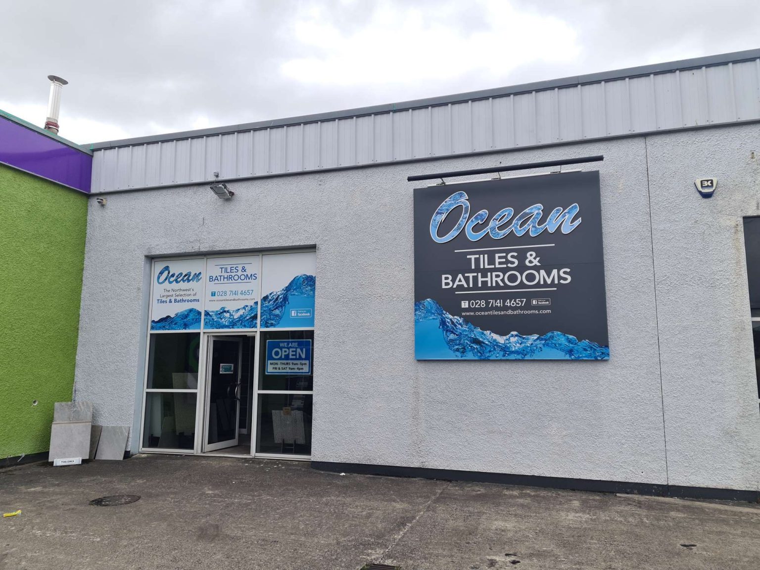 Bathroom Design & Bathroom Installation Derry/Londonderry Ocean Tiles